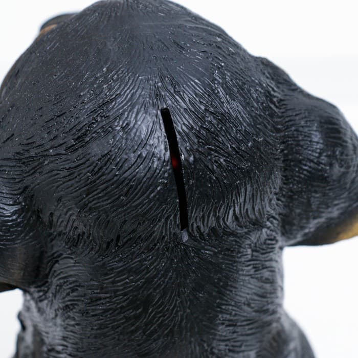 Копилка для денег «Щенок Ротвейлера», полистоун, 23×19×28 см