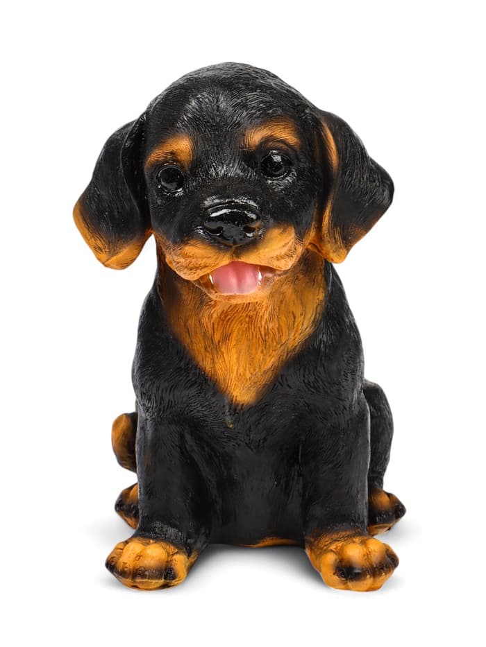 Копилка для денег «Щенок Ротвейлера», полистоун, 23×19×28 см