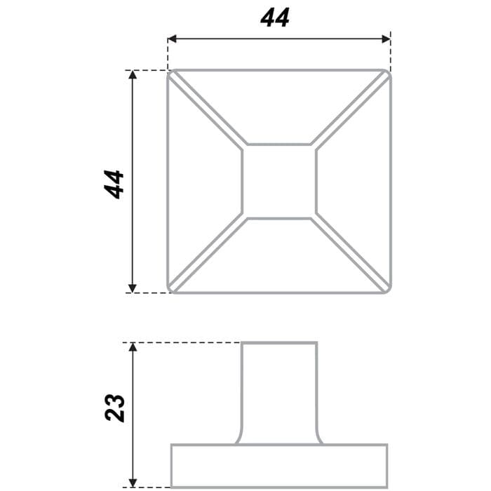 Ручка мебельная BOYARD RC514DB/Br, детская