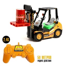 Машина радиоуправляемая «Погрузчик», работает от аккумулятора, свет