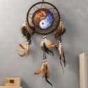 Ловец снов амулет «Совы», d=20 см