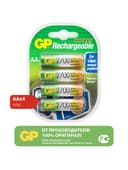 Аккумулятор GP, Ni-Mh, AA, HR6-4BL, 1.2 В, 2700 мАч, блистер, 4 шт.