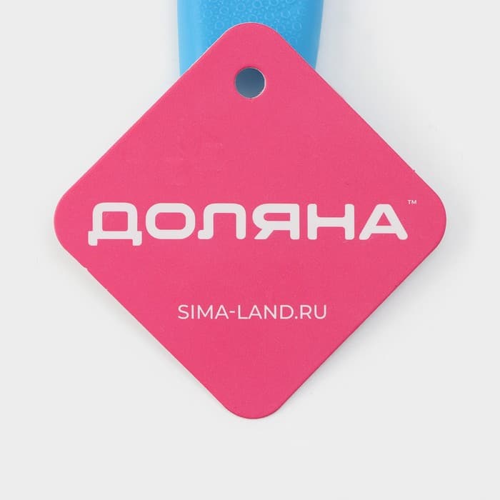 Нож для пиццы и теста Доляна «Наклон», 20.5 см, d=9.5 см, нержавеющая сталь, МИКС