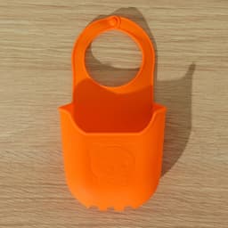 Подставка для губки Доляна «Симплекс», 20×9×4.5 см, голубая