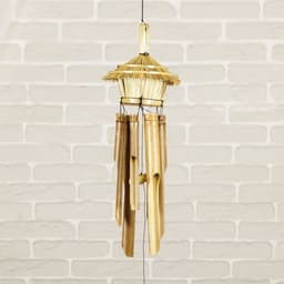 Музыка ветра «Домик», бамбук