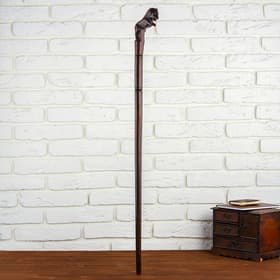 Трость деревянная «Лев», 92×12×4.5 см, сувенирная