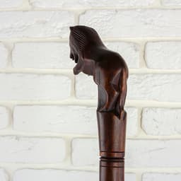 Трость деревянная «Лев», 92×12×4.5 см, сувенирная