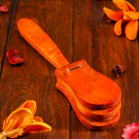 Сувенирный музыкальный инструмент «Кастаньет», 23×5×4 см