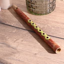 Сувенирный музыкальный инструмент «Флейта», 40×3×3 см, МИКС