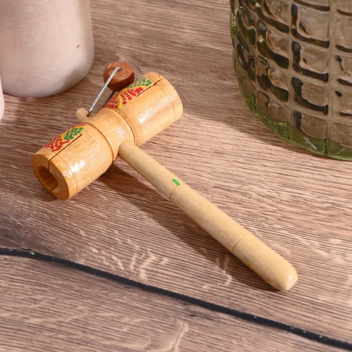 Сувенирный музыкальный инструмент «Стучалка», 18×9×3 см