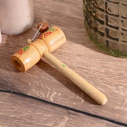 Сувенирный музыкальный инструмент «Стучалка», 18×9×3 см
