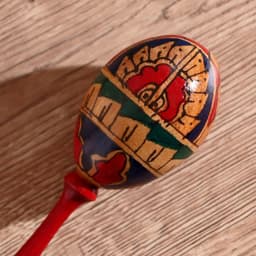 Сувенирный музыкальный инструмент «Маракас», 20×5×5 см, МИКС