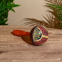 Сувенирный музыкальный инструмент «Маракас», 22×9×9 см, МИКС