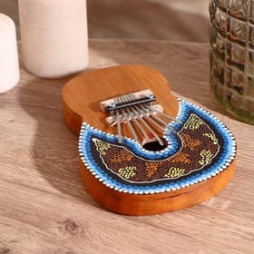 Сувенирный музыкальный инструмент «Калимба», 21×14.5×4 см, МИКС