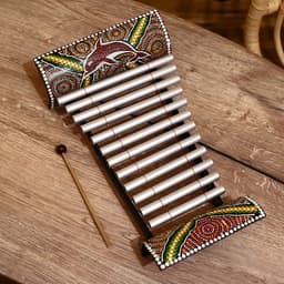 Сувенирный музыкальный инструмент «Ксилофон», 36×23×6 см, МИКС