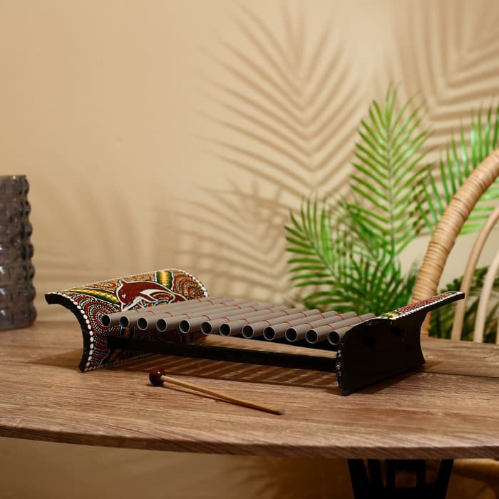 Сувенирный музыкальный инструмент «Ксилофон», 36×23×6 см, МИКС