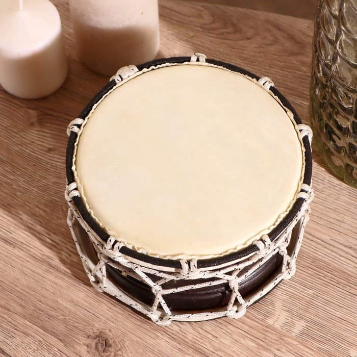 Сувенирный музыкальный инструмент «Барабан», 18×18×10 см