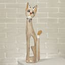 Сувенир «Кошка в ошейнике», 60×12×6 см, дерево