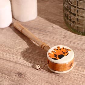 Сувенирный музыкальный инструмент «Клон-тонг», 22×6×4 см, МИКС