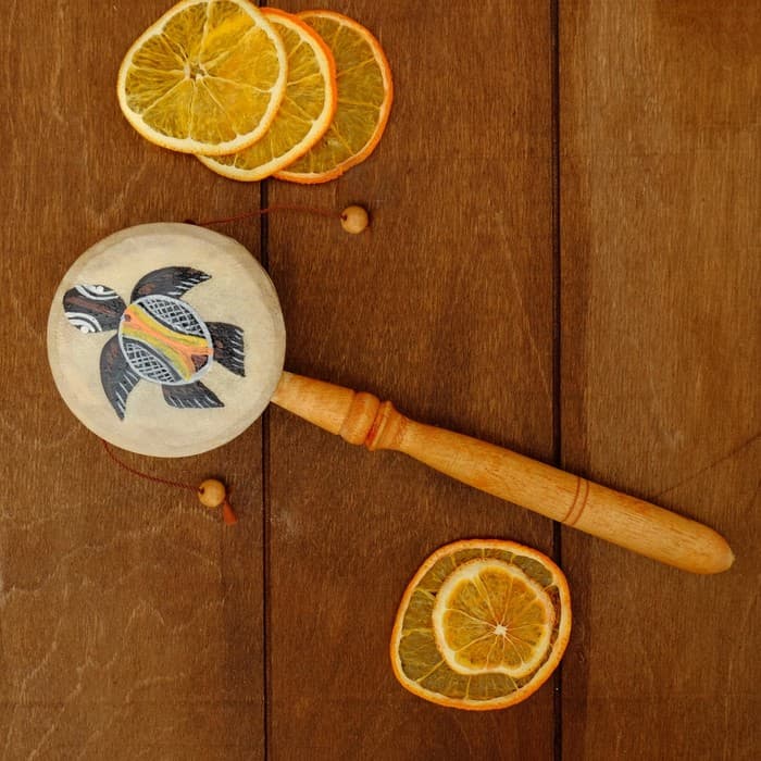 Сувенирный музыкальный инструмент «Клон-тонг», 22×6×4 см, МИКС