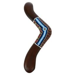 Сувенир «Бумеранг с точечной росписью», 40×7×1 см, МИКС