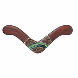 Сувенир «Бумеранг с точечной росписью», 40×7×1 см, МИКС