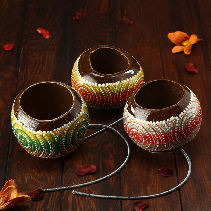 Сувенирный музыкальный инструмент «Тандер», 9×11×11 см