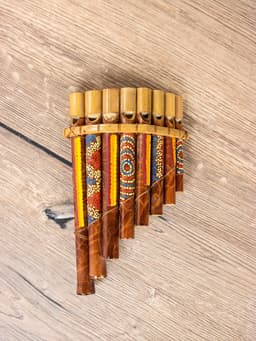 Сувенирный музыкальный инструмент «Флейта», 20×3×14 см, МИКС