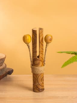 Сувенирный музыкальный инструмент «Двойной кастаньет», 21×4×8 см