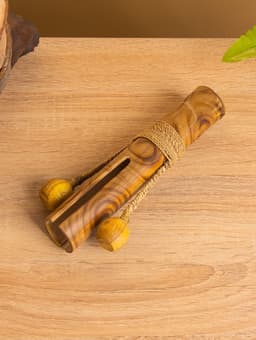 Сувенирный музыкальный инструмент «Двойной кастаньет», 21×4×8 см