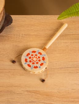 Сувенирный музыкальный инструмент «Клон тонг цветок», 20×2×8 см