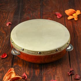 Сувенирный музыкальный инструмент «Бубен», 19×19×6 см