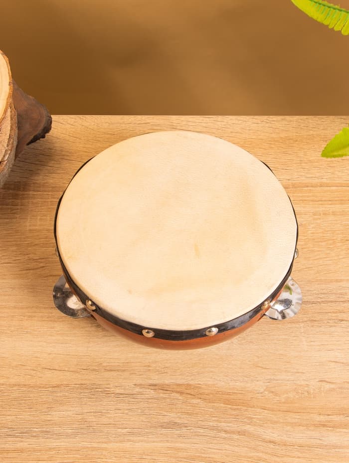 Сувенирный музыкальный инструмент «Бубен», 19×19×6 см