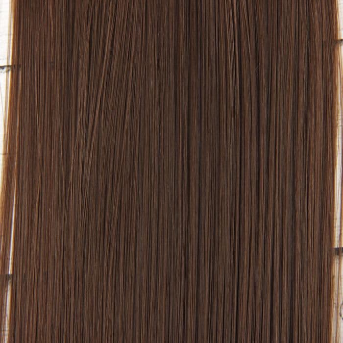 Волосы - тресс для кукол «Прямые» длина волос: 25 см, ширина:100 см, цвет № 6К