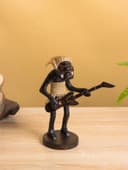 Сувенир «Абориген-гитарист», 16×10×8 см, дерево