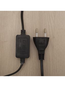 Светодиодная фигура «Снежинка», 54 см, дюралайт, 120 LED, 220 В, мерцание, свечение синий/белый