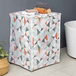 Чехол для стиральной машины с горизонтальной загрузкой Доляна, 58×62×85 см, ЭВА, МИКС