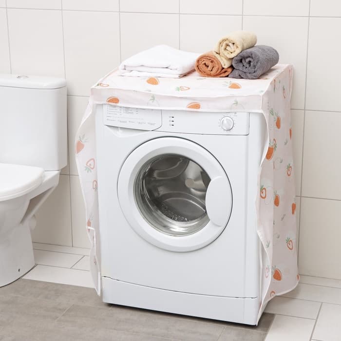 Чехол для стиральной машины с горизонтальной загрузкой Доляна, 58×62×85 см, ЭВА, МИКС