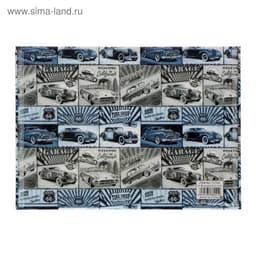 Папка-конверт на кнопке, А5, 180 мкм, МИКС