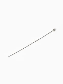 Штифт с шариком СМ-1103-11, 4 см, 50 г, (±557 шт.), цвет серебро