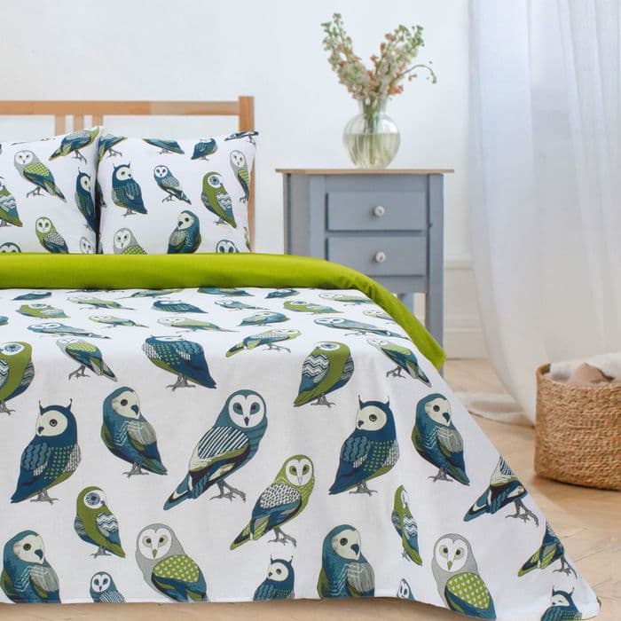 Постельное бельё евро «Этель. Совушки», поплин
