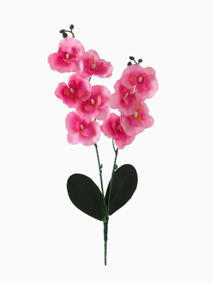 Цветы искусственные «Орхидея Фаленопсис мультифлора», 6×37 см, розовый МИКС