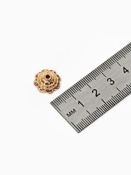 Шапочки для бусин (набор 10 шт.), 6×13.5 мм, цвет золото