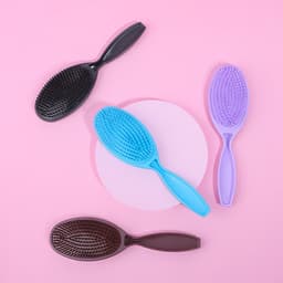 Расчёска массажная, 22×6 см, МИКС