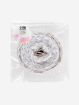 Лента холщовая «Кружево», натуральная, 37 мм, 4.5±0.5 м, белая