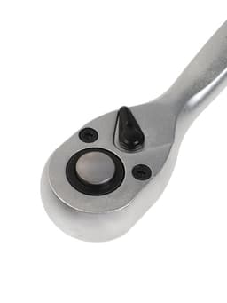 Вороток с трещоткой ТУНДРА, CrV, квадрат 1/2", 2К рукоятка, 72 зубца, 250 мм