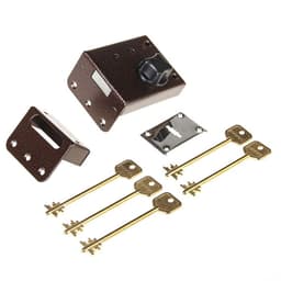 Замок накладной «Сенат» ЗНС-10-1, 3 ключа