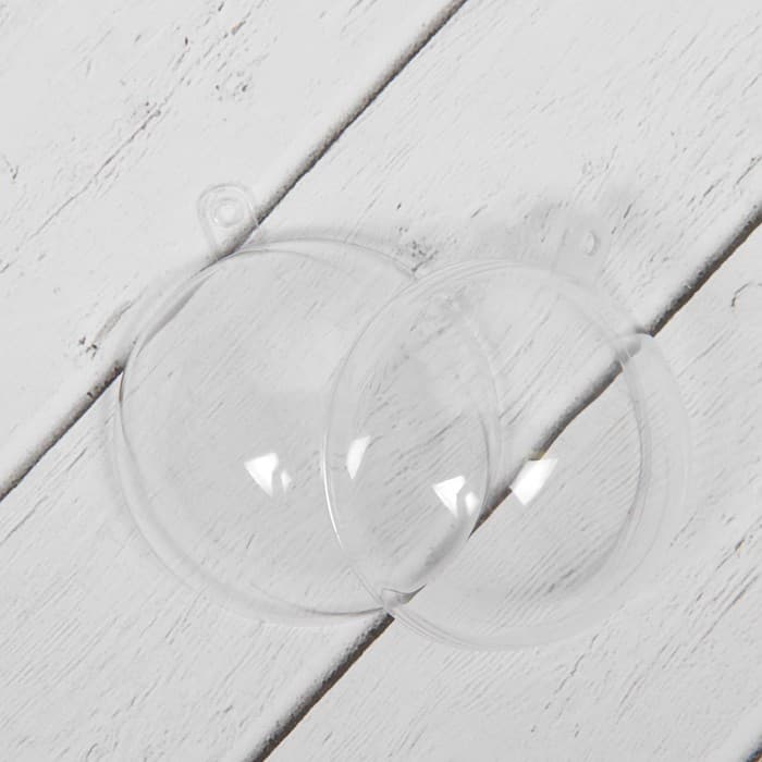 Ёлочный шар заготовка, раздельные части «Шар», диаметр собранного 5 см