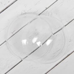 Ёлочный шар заготовка, раздельные части «Шар», диаметр собранного 9 см