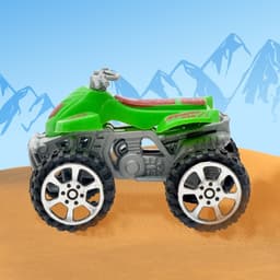 Мотоцикл «Квадрик», цвета МИКС